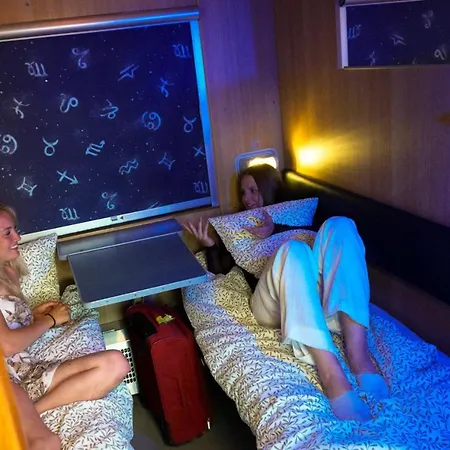 Capsule hotel Railrooms Traincar Tallinn